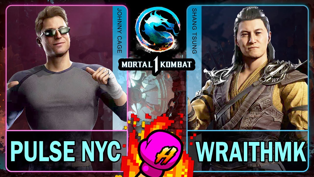 MK1 Pulse NYC (JOHNNY CAGE) VS WraithMK (SHANG TSUNG)🥊Mortal Kombat 1🥊4K 60ᶠᵖˢ