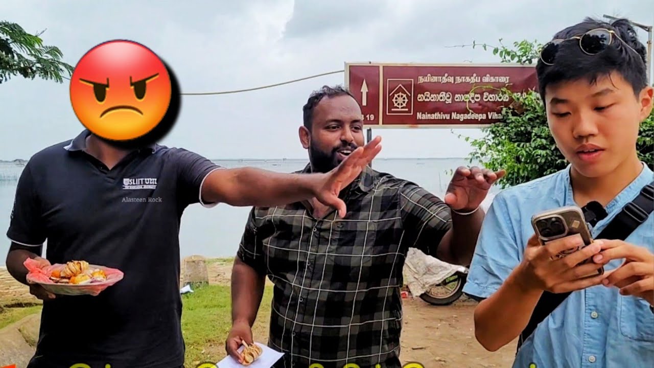 யாழில் சிக்கிய சீனாக்காரர்😷 Chinese Traveller Visit Jaffna | Tamil Vlogs | Alasteen Rock
