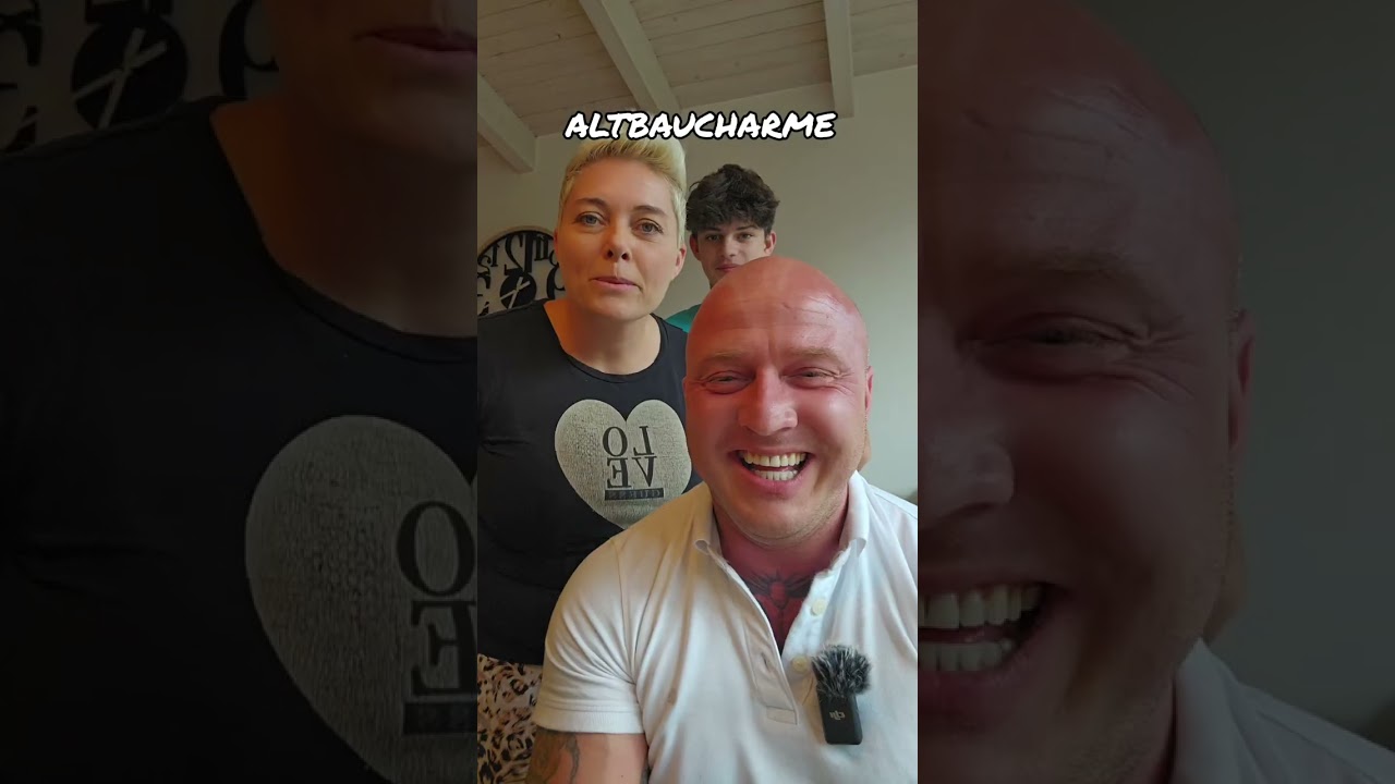 Was steht da? Altbaucharme? 😂