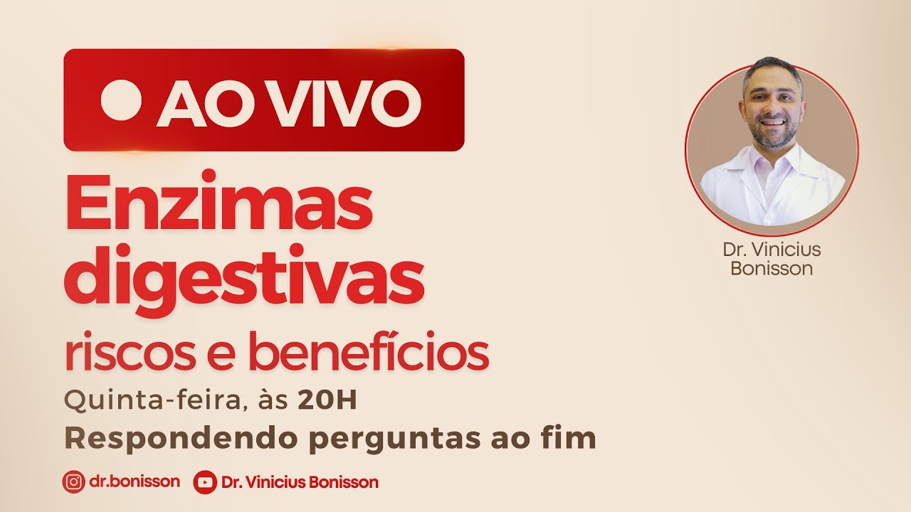 Enzimas Digestivas: riscos e benefícios