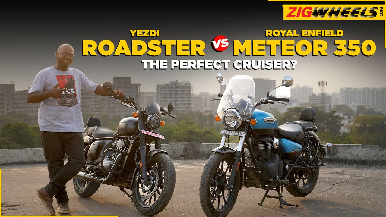 Yezdi Roadster vs Royal Enfield Meteor 350 | Different Nature, Same Intent | Cruiser Comparison