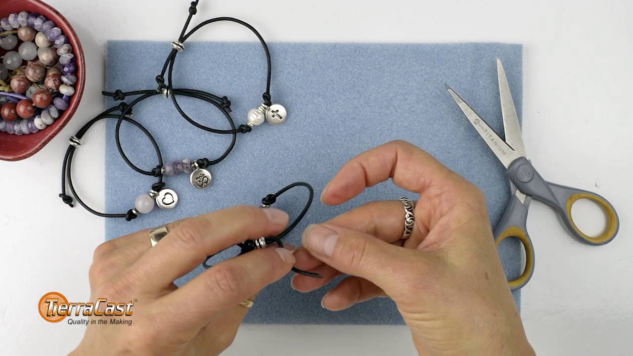 How to Make TierraCast's Mantra Bracelets