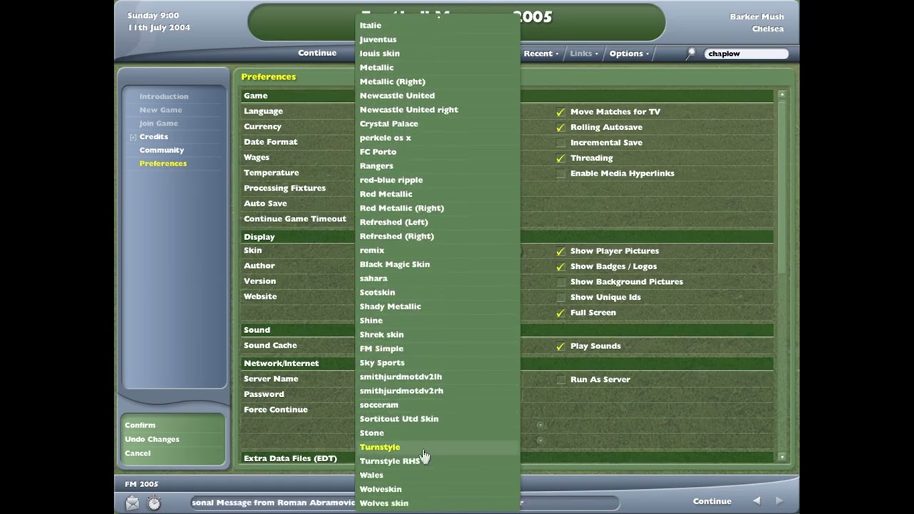 Football Manager 2005 in 2025