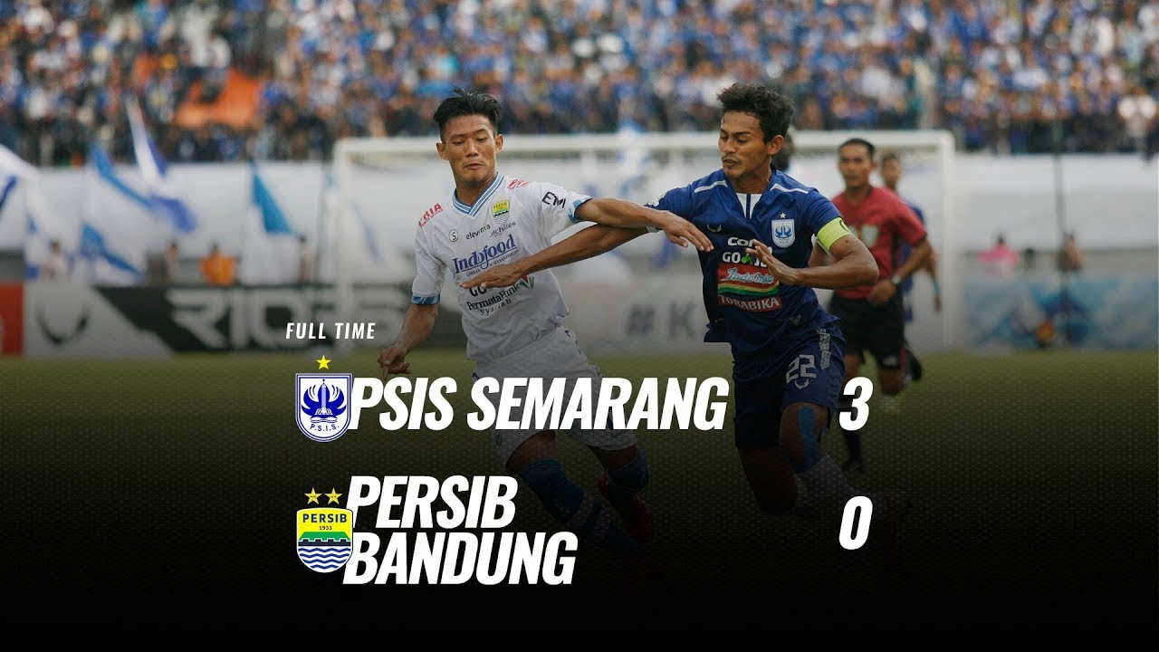 [Pekan 31] Cuplikan Pertandingan PSIS Semarang vs Persib Bandung, 18 November 2018