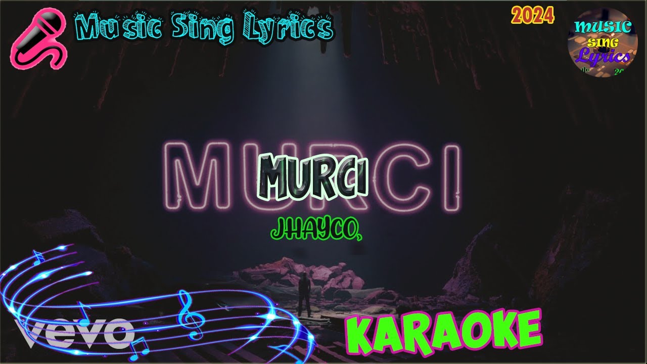 MURCI - JHAYCO  (Karaoke/Lyrics Oficial) Music Sing Lyrics🎵
