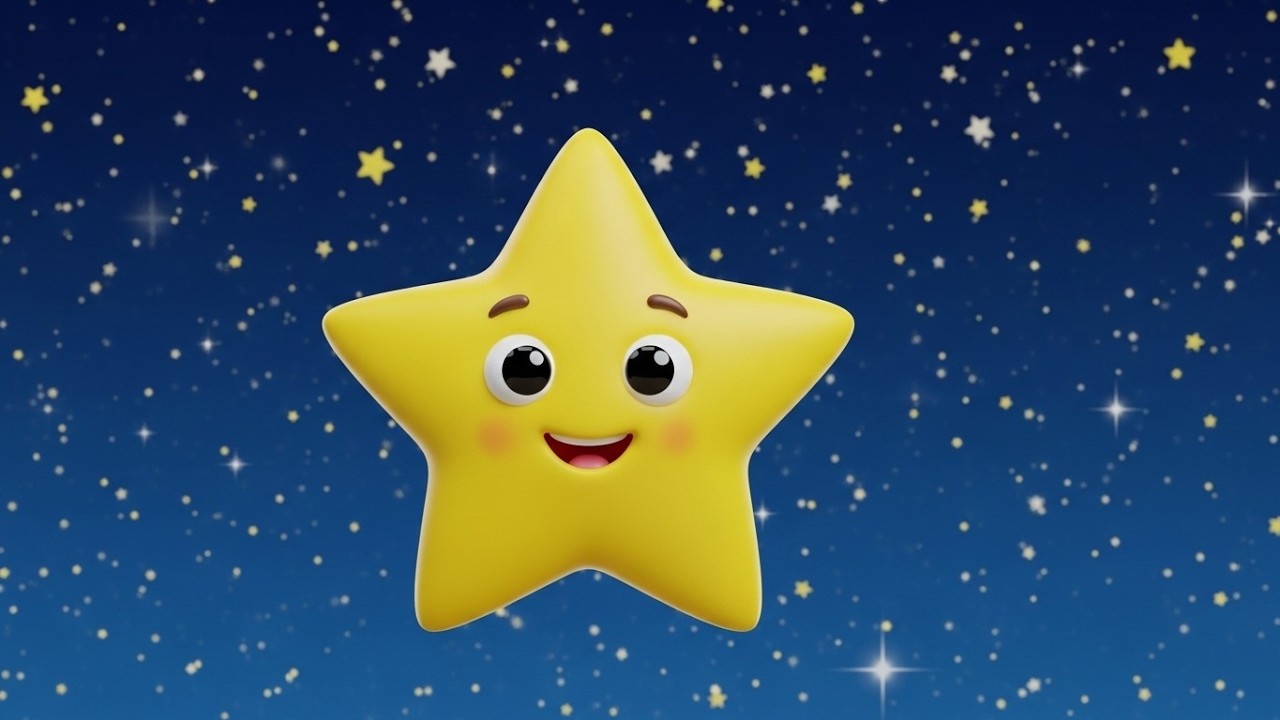 Twinkle Twinkle Little Star ✨ | Classic Nursery Rhyme for Kids | Sing Along Song