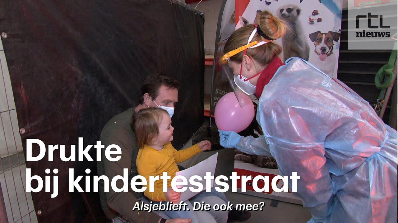 Drukte bij kinderteststraat: 'Ik vond het niet spannend!'