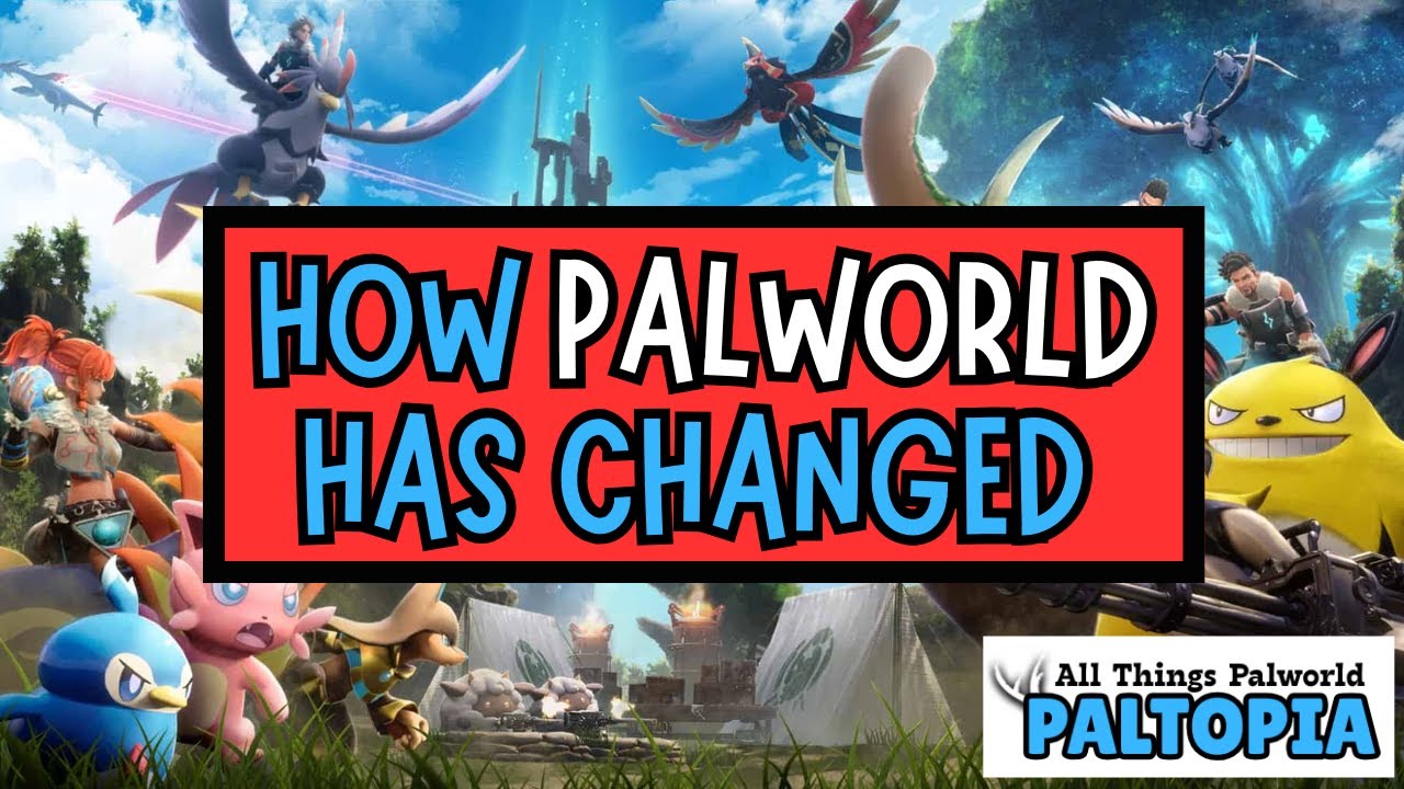 How Far Palworld Has Come | All Updates Timeline