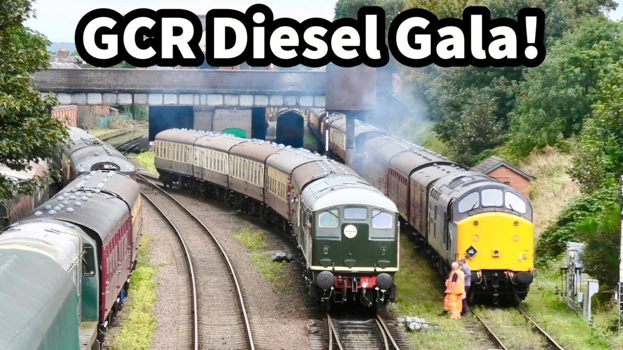 ROLLING Back the YEARS..! The Great Central Diesel Gala!