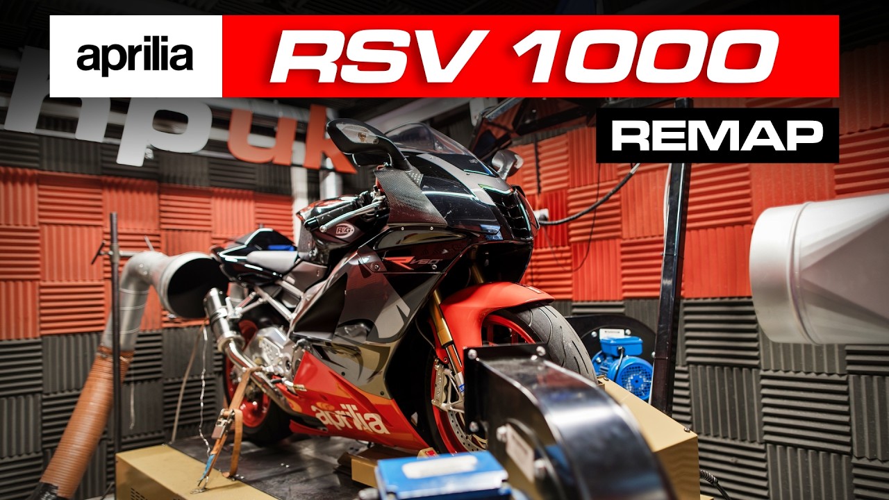 Aprilia RSV1000 Dyno Tuning at BHP UK | BHP UK Custom ECU Remapping