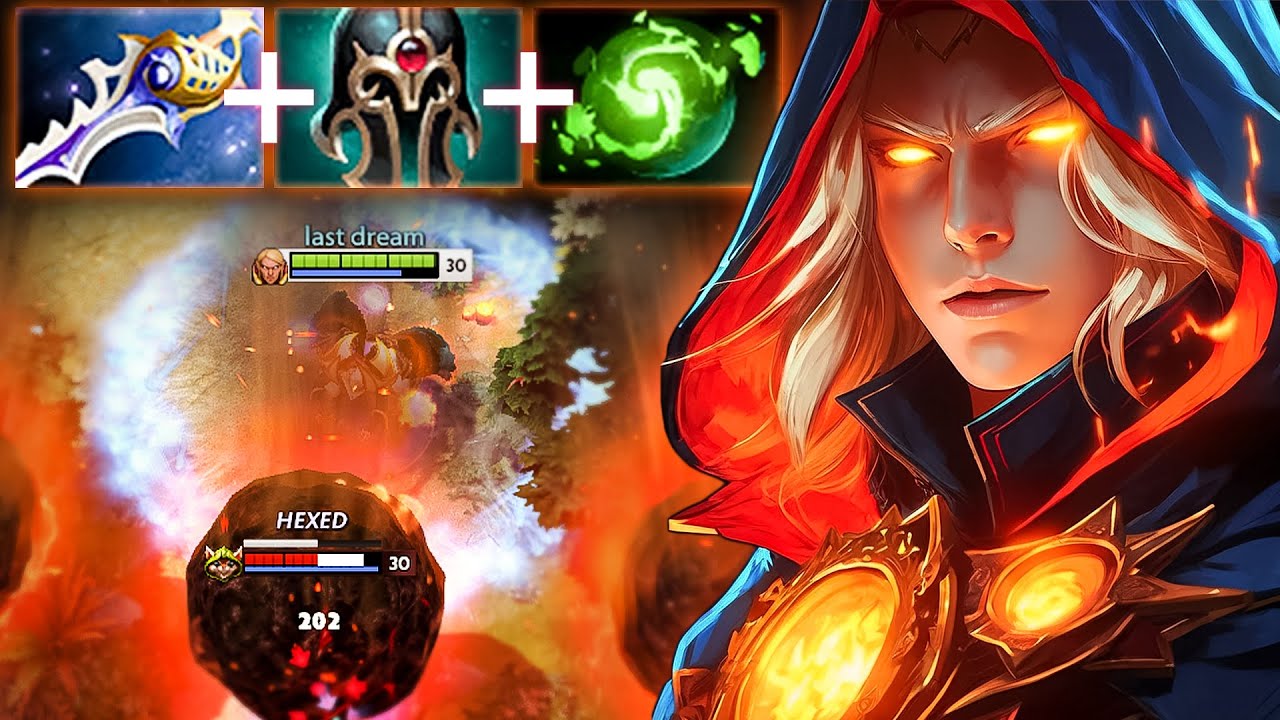 EPIC 74-MIN GAME!! Rapier + Refresher Invoker 4v5 Comeback | Dota 2 Invoker