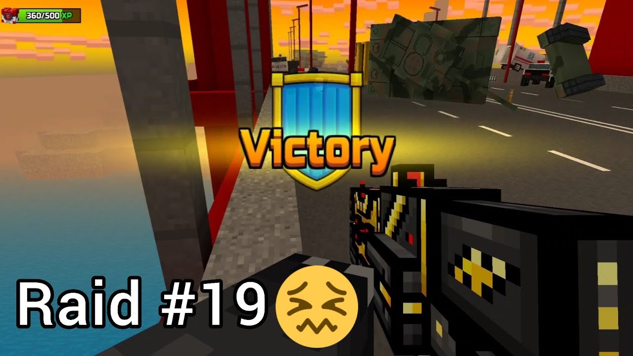 Pixel Gun 3D 1 Hour of Dead City Raids in 4 Minutes