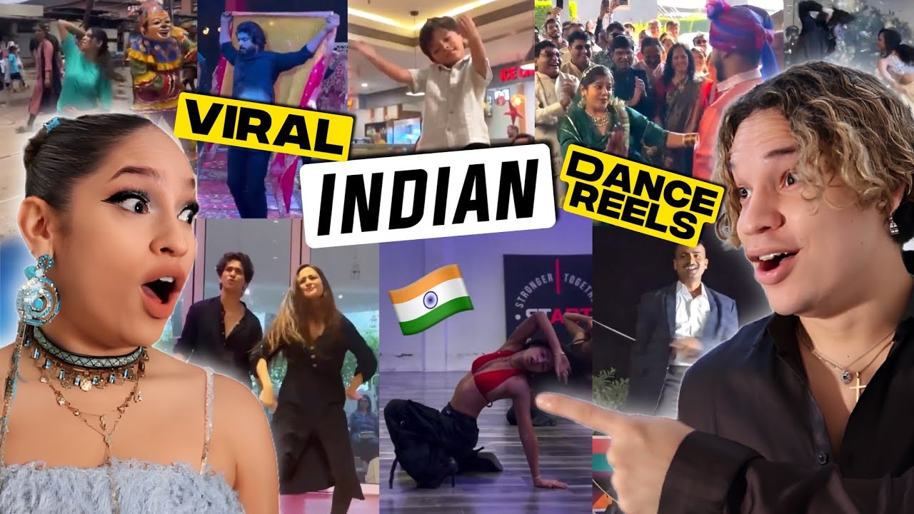 Latinos react to AMAZING Indian DANCERS that went viral on REELS!