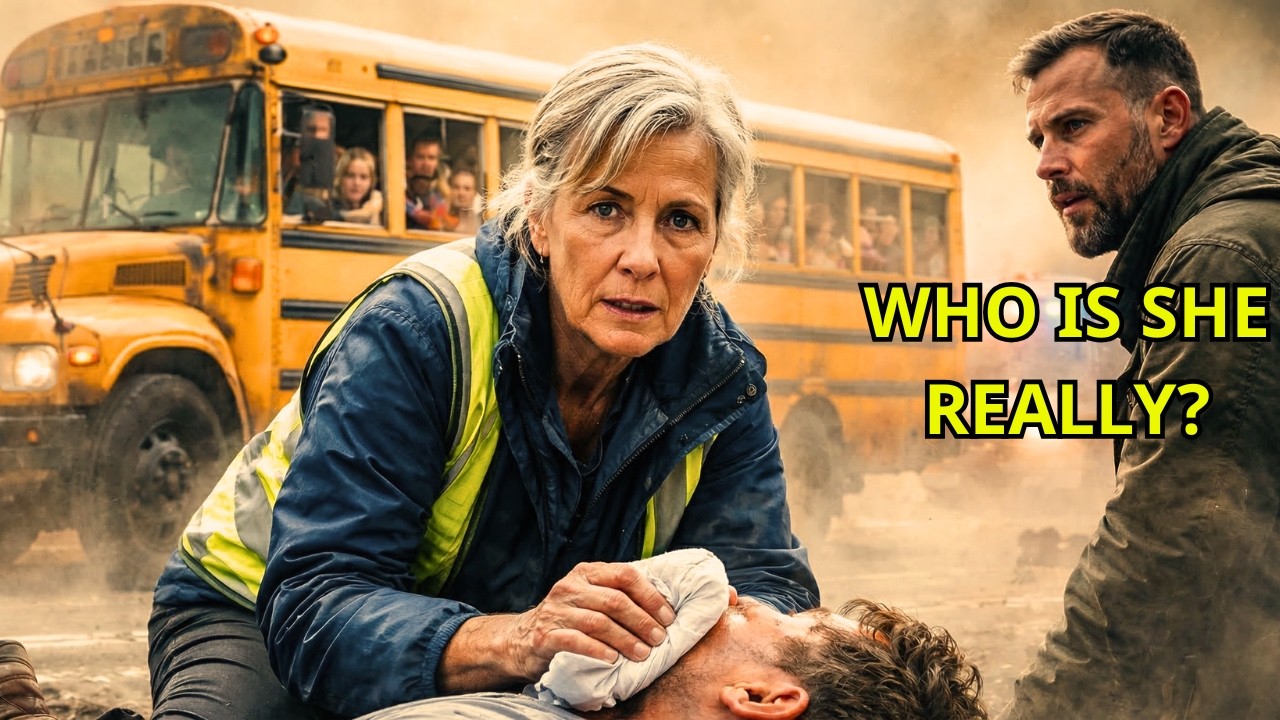 School Bus Driver Saves Crash Victims—Then a Marine Reveals Who Rosa Bennett Really Is