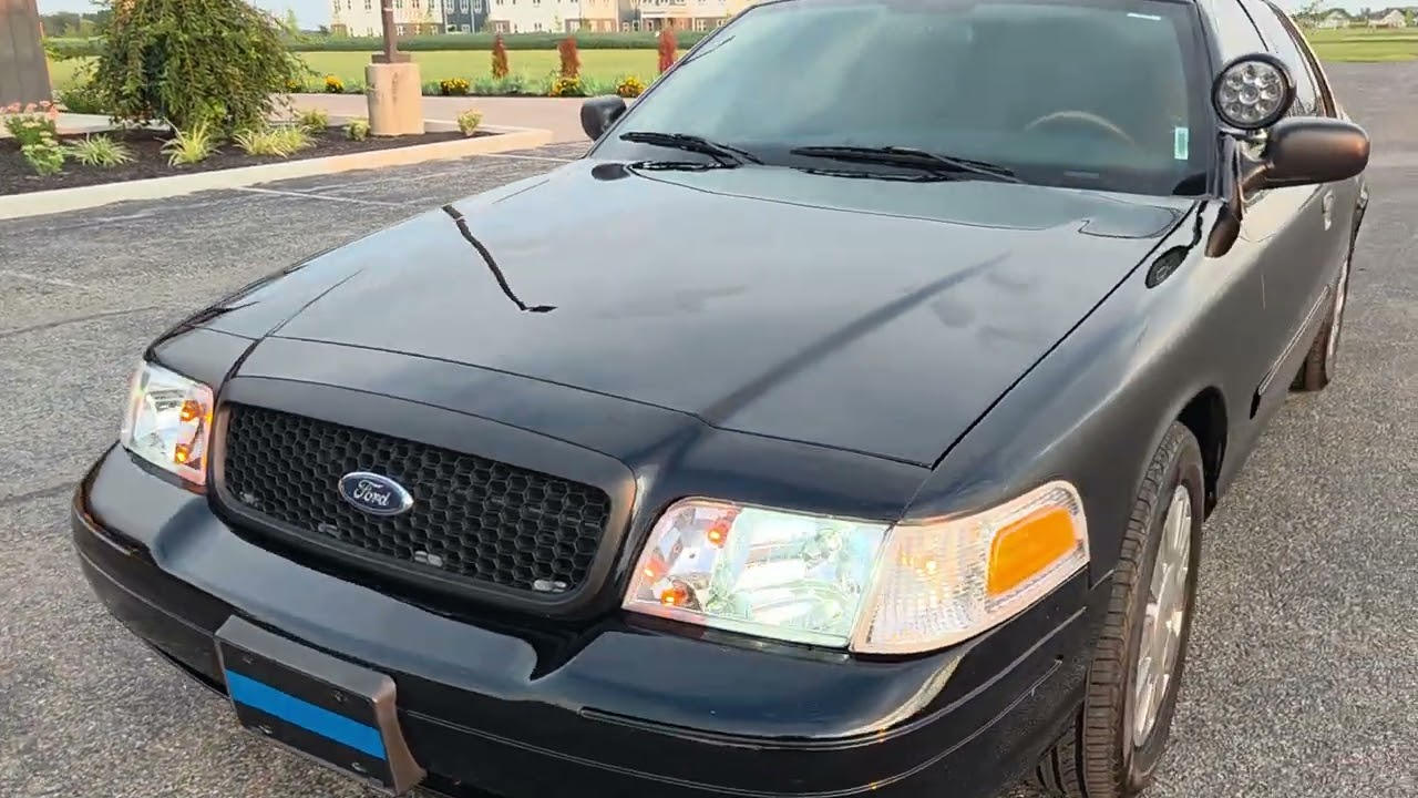 2010 Crown Victoria Police Interceptor P7B Stealth Black Test Drive Unit: 25-003 Ebay October 2025