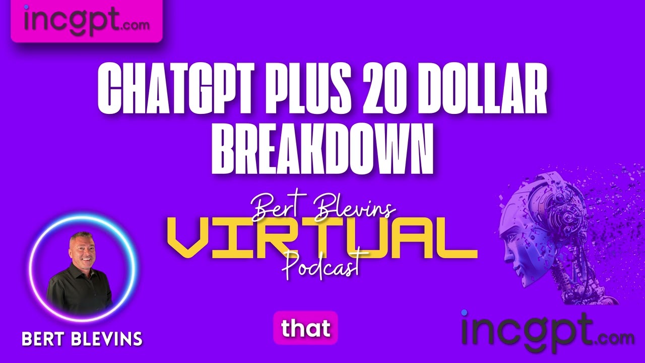ChatGPT Plus 20 Dollar Breakdown
