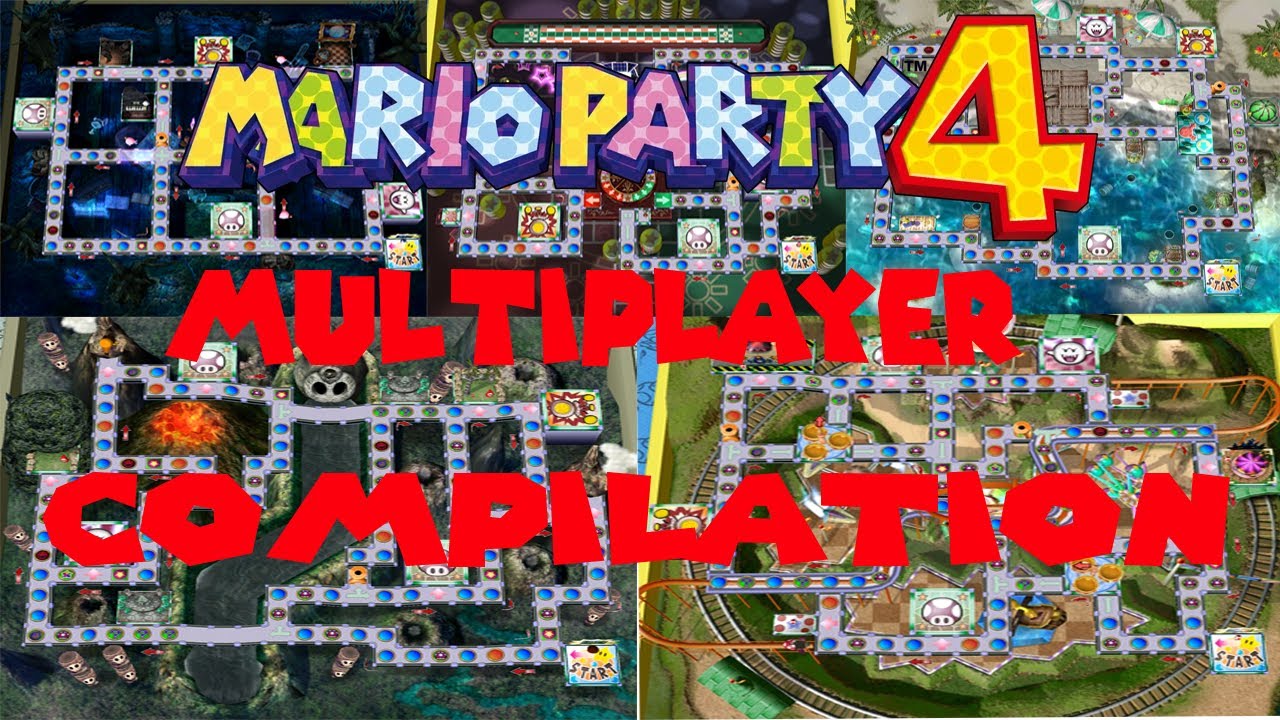Mario party 4 ✯ Multiplayer compilation New Year Edition