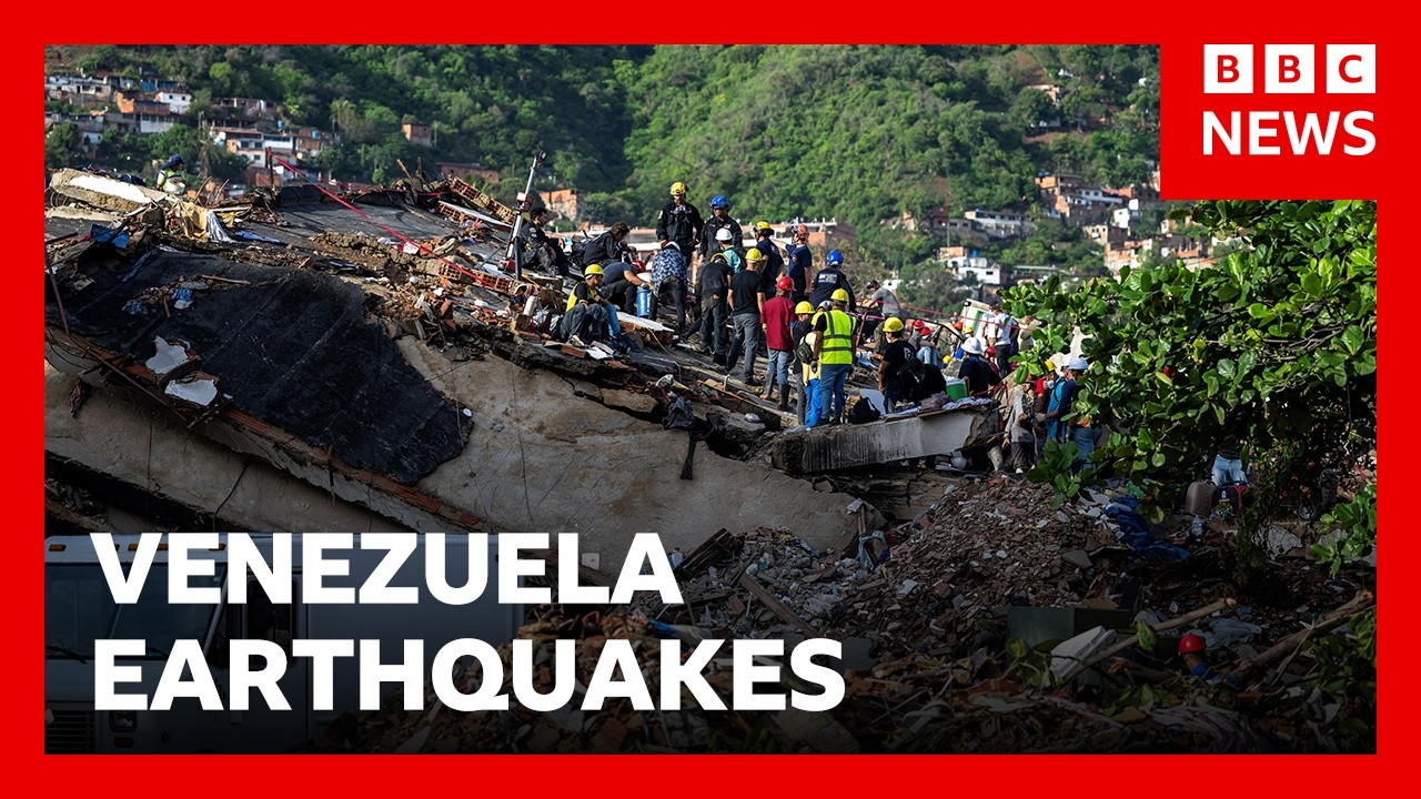 UN says health services under pressure in Venezuela after twin earthquakes | BBC News