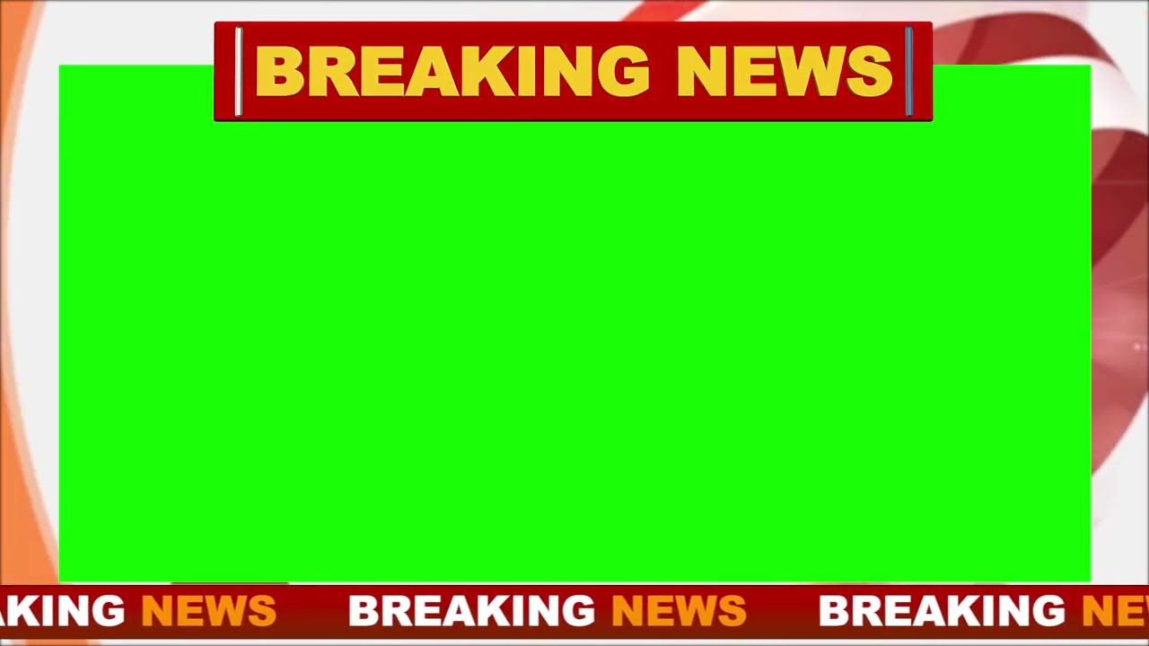 Breaking news background with red white red