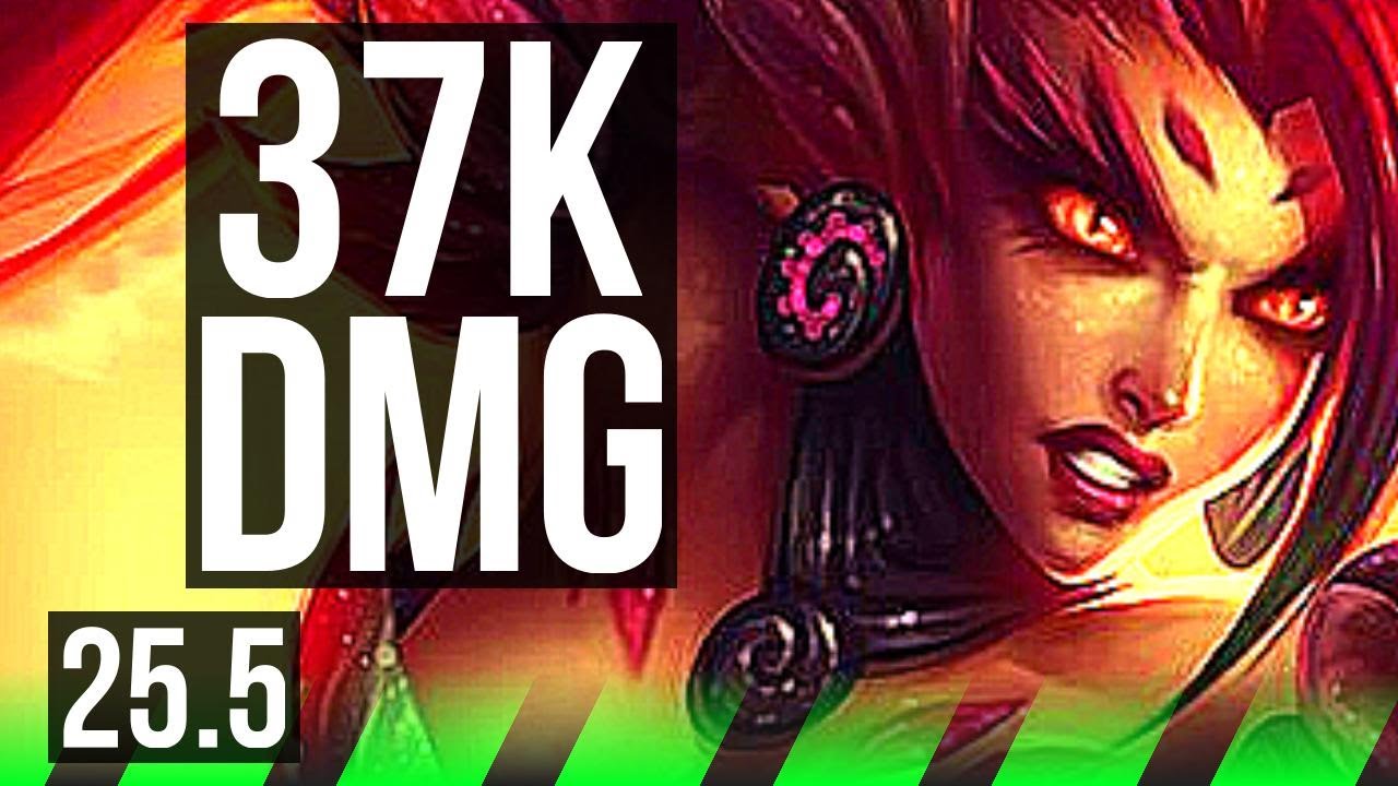 ZYRA vs DARIUS (JGL) | 6/1/18, 37k DMG | EUW Master | 25.5