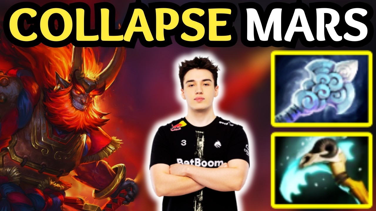 🔥 16000 MMR COLLAPSE MARS Offlane &mdash; Arena Masterclass 🔥 Dota 2 Offlane