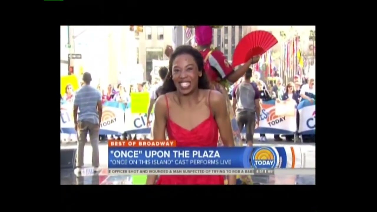 Once On This Island Revival on The Today Show