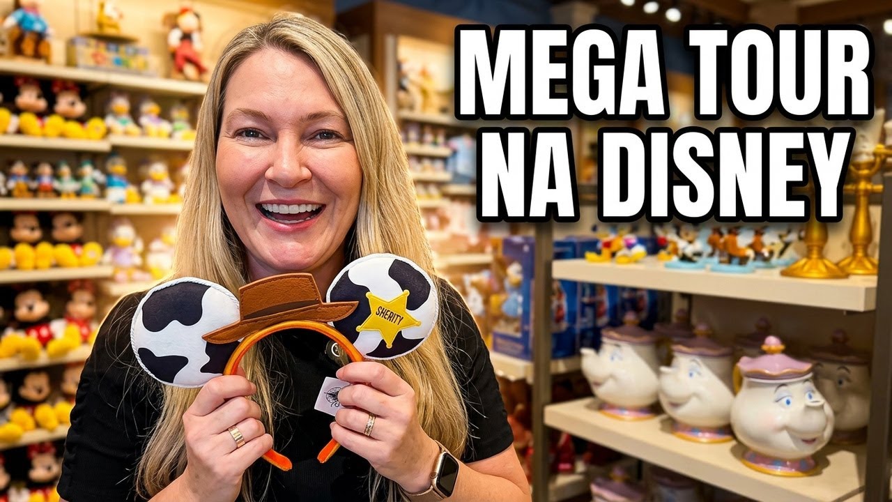 MAIOR LOJA da DISNEY do MUNDO! O que realmente COMPENSA comprar em ORLANDO?