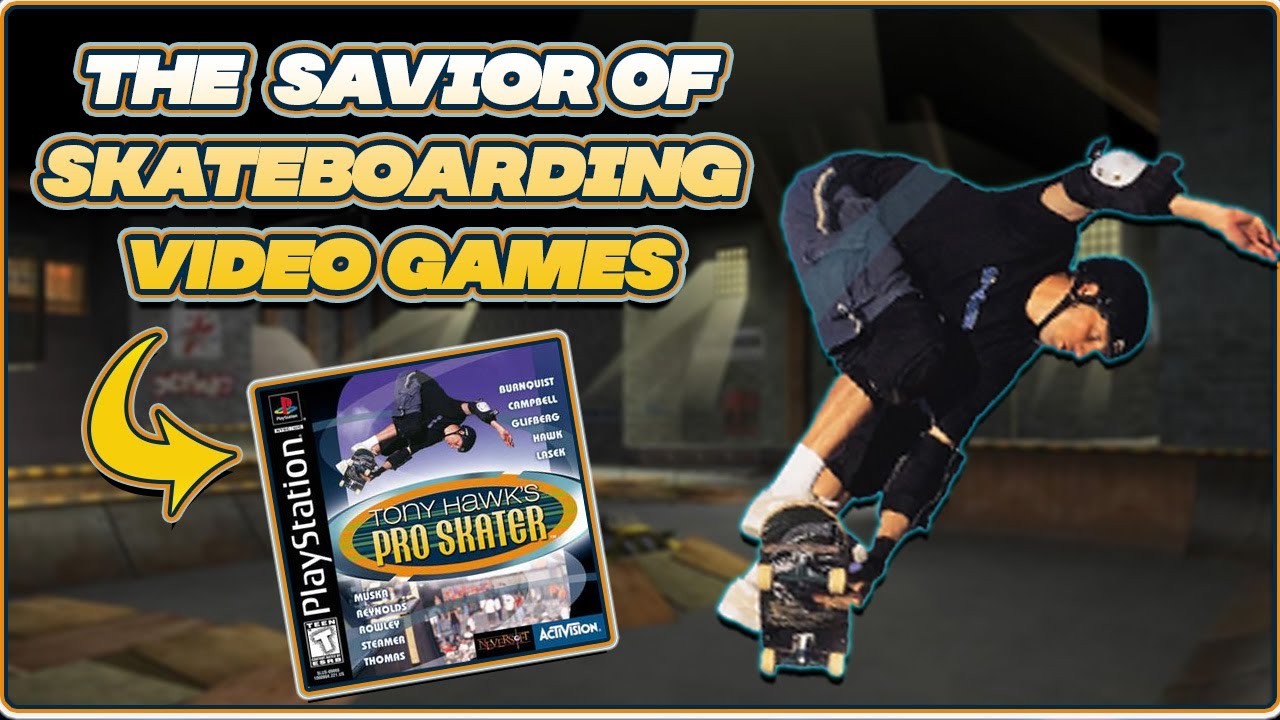 Tony Hawk's Pro Skater — Спаситель игр про скейтбординг | Ретроспектива