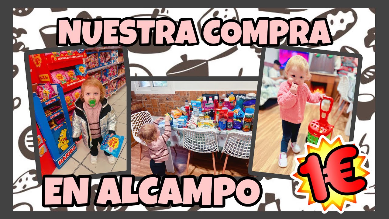 NUESTRA COMPRA DE ALCAMPO!! PRODUCTOS 1€