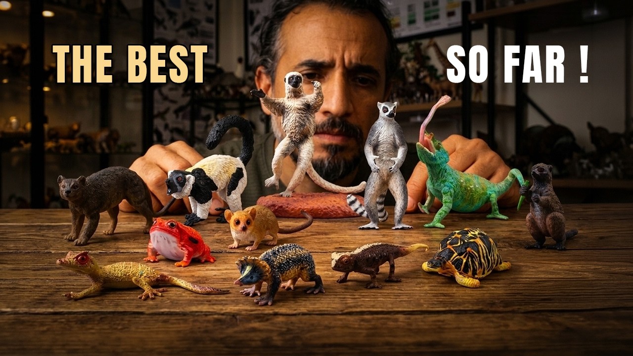 Madagascar’s Weirdest Wildlife in Toy Form! | Full Toymany Set Unboxing & Review😍
