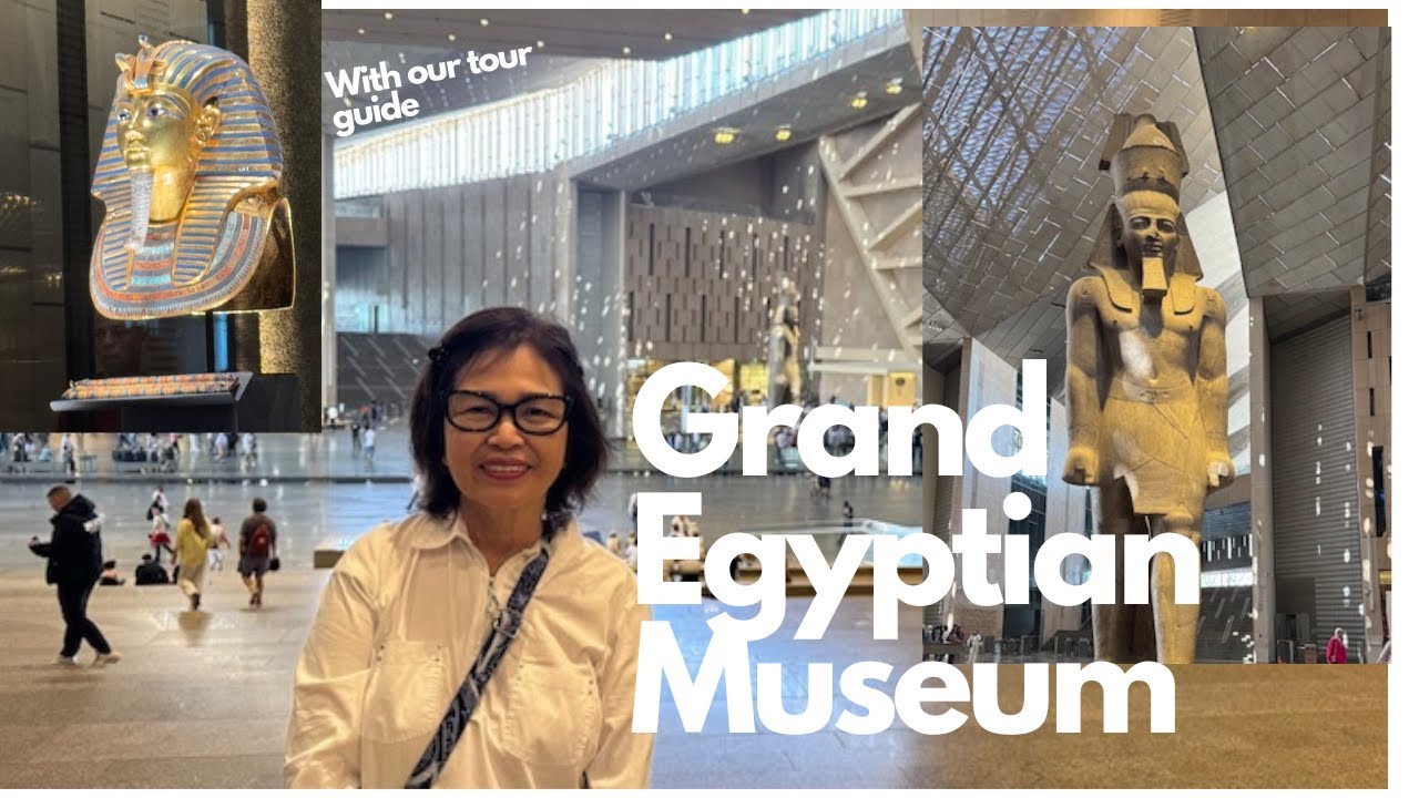 Grand Egyptian Museum With Our Guide