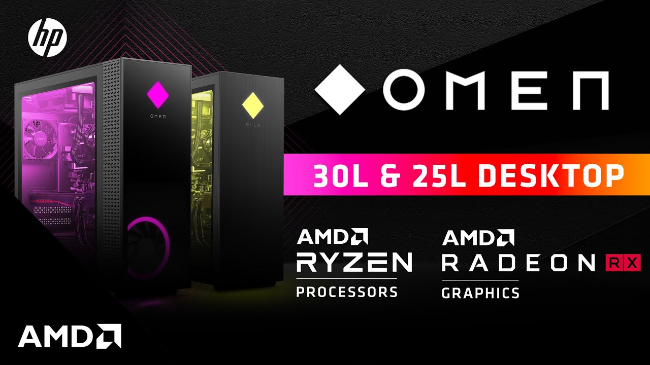 HP Omen Gaming Desktop &ndash; Now Available with AMD Ryzen&trade; and Radeon &trade;