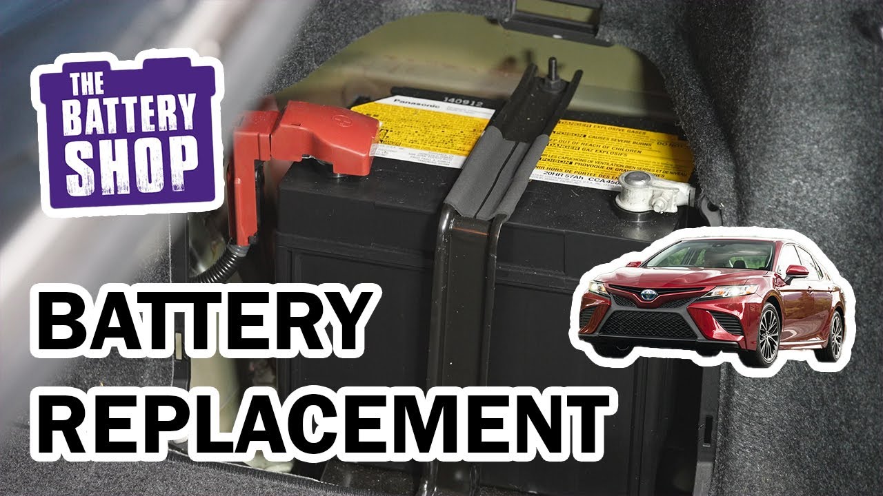 Toyota Camry Hybrid (2012) - New 12-Volt Battery Install