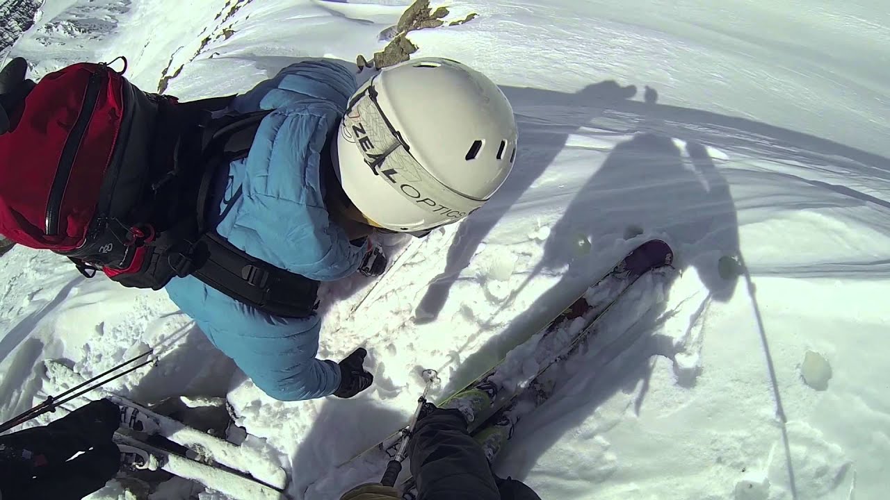 Backcountry skiing Kyrgyzstan