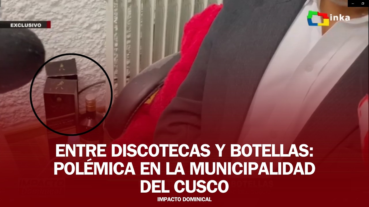 ENTRE DISCOTECAS Y BOTELLAS: POLÉMICA EN LA MUNICIPALIDAD DEL CUSCO