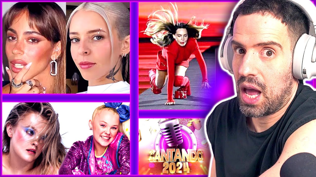 TINI Y YOUNG MIKO JUNTAS? - REACCIONO AL CANTANDO 2024 - JOJO SIWA - BELINDA SE CAE