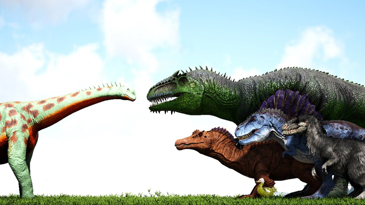 Camarasaurus  vs  ARK  Dinosaurs