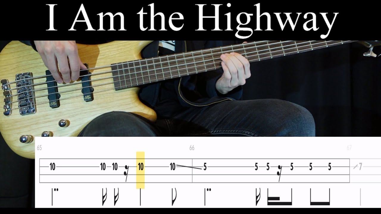 I Am the Highway (Audioslave) - Bass Cover (With Tabs) by Leo D&uuml;zey