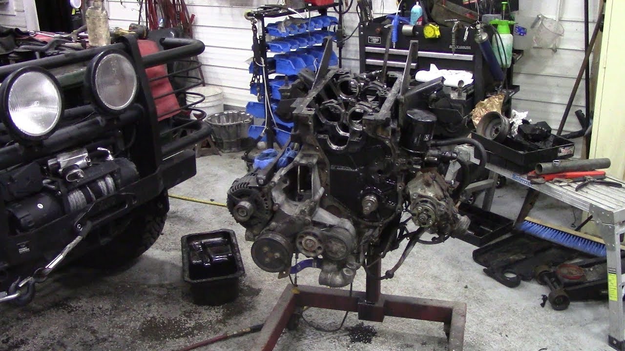 300Tdi engine removal and a few surprises