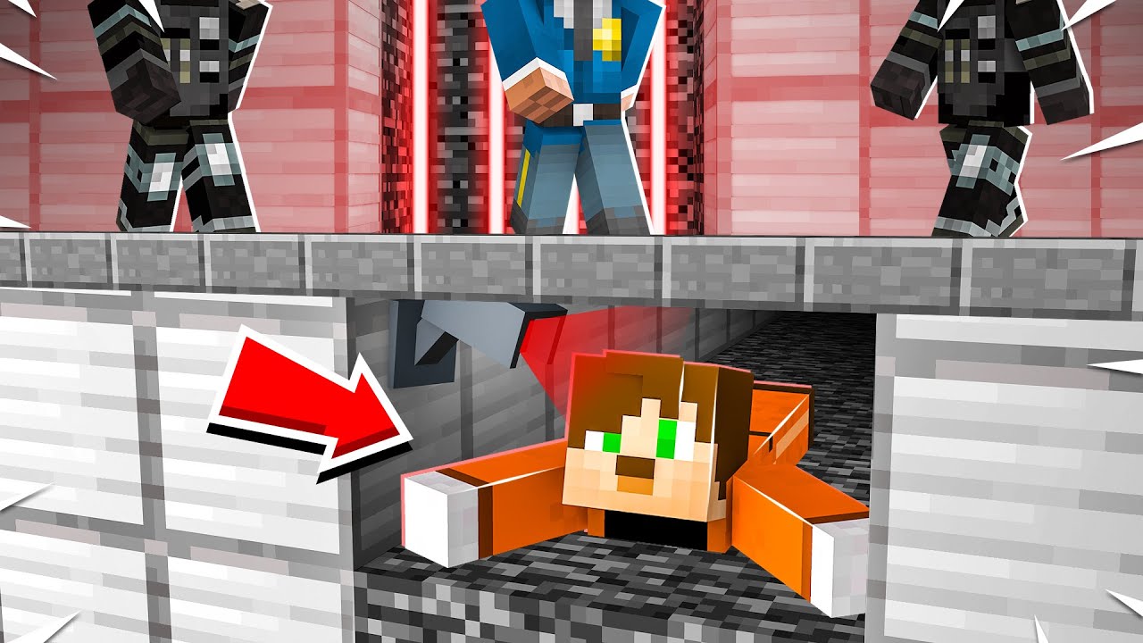 Minecraft, YAPI KAPIŞMASI - ULTRA GÜVENLİKLİ HAPİSHANEDEN KAÇIŞ