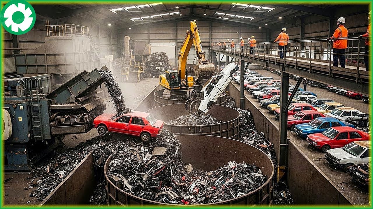 99 самых безумных измельчительных и дробильных машин, которые уничтожают всё подряд | Тяжёлая тех...