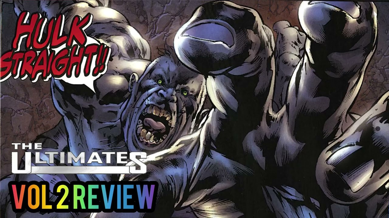 Hulk Straight!! Ultimates vol 2 2003 review
