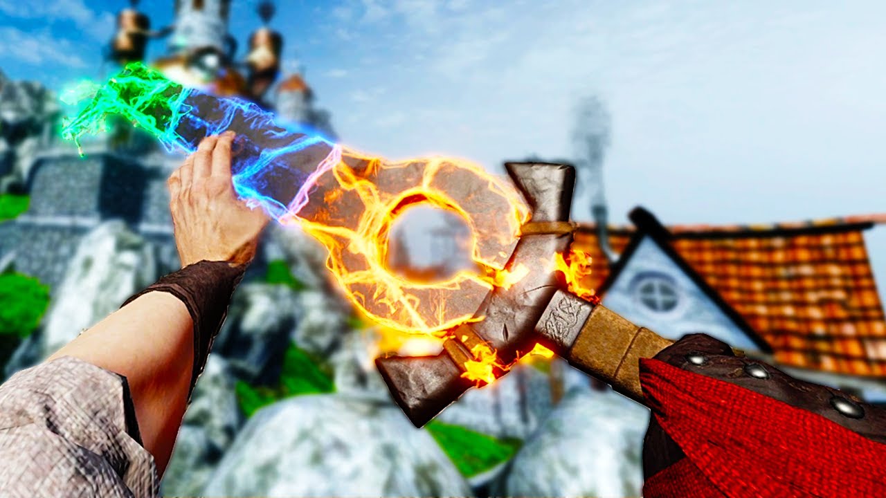THIS MAGIC ELEMENTAL BLADE IS INCREDIBLE in Blade and Sorcery VR