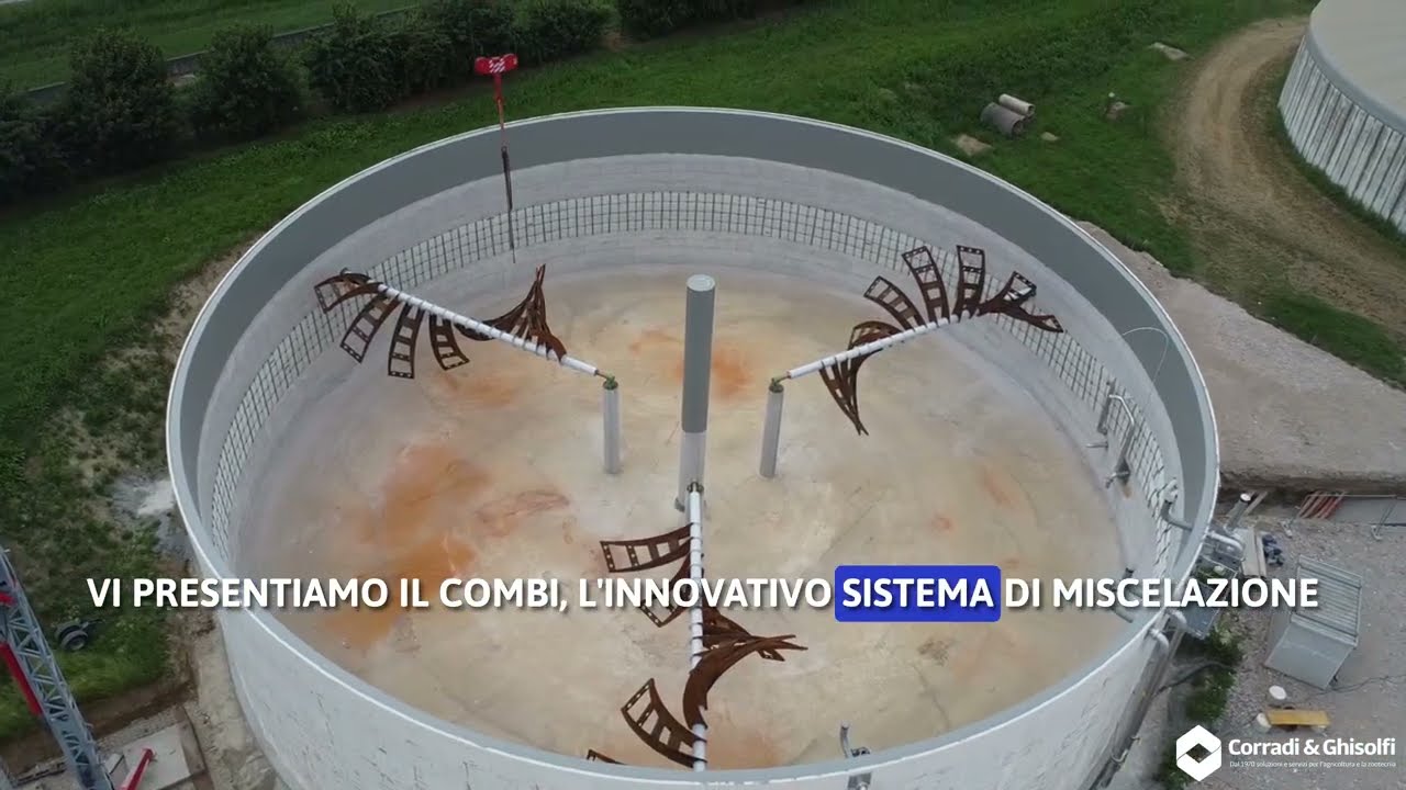 COMBI, la miscelazione efficiente per i digestori anaerobici | Corradi & Ghisolfi