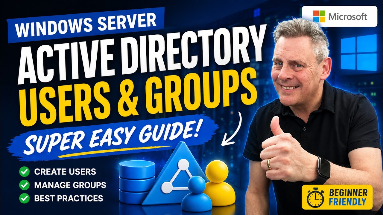 Впервые работаете с Active Directory? Начните здесь. Пользователи и группы &mdash; это просто.