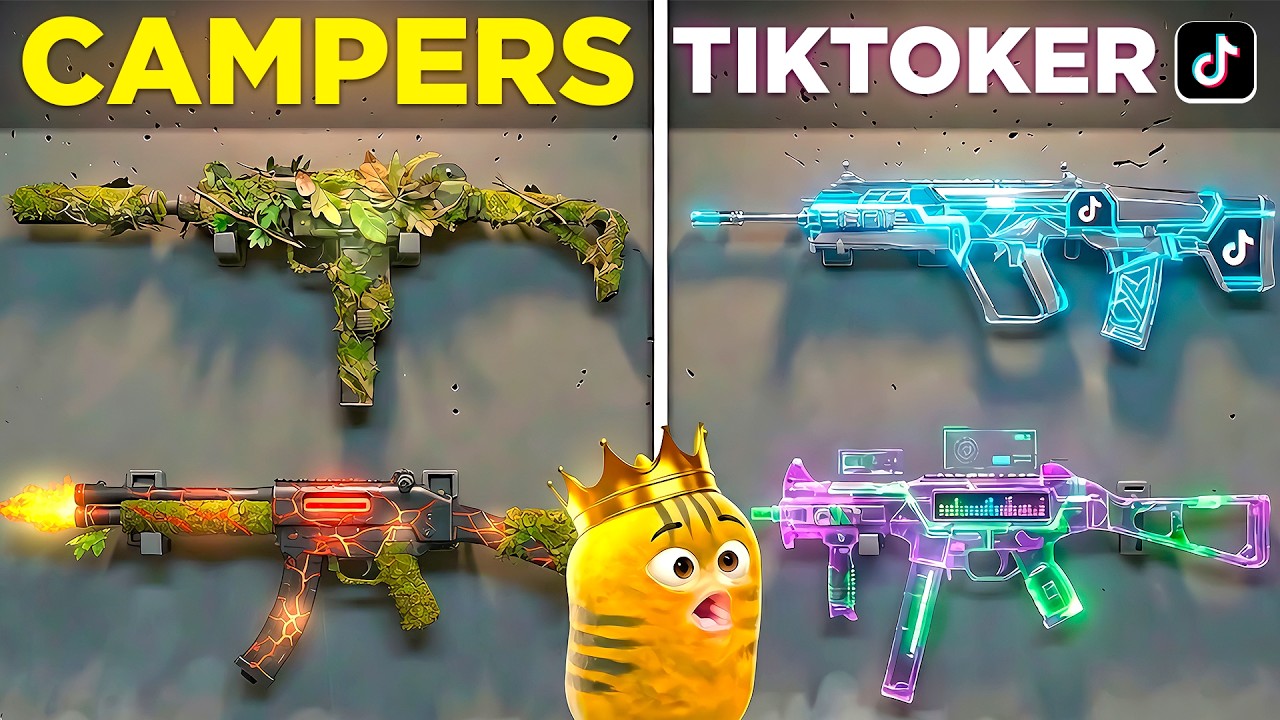 Probé Clases de Tiktokers Famosos VS CAMPERS...