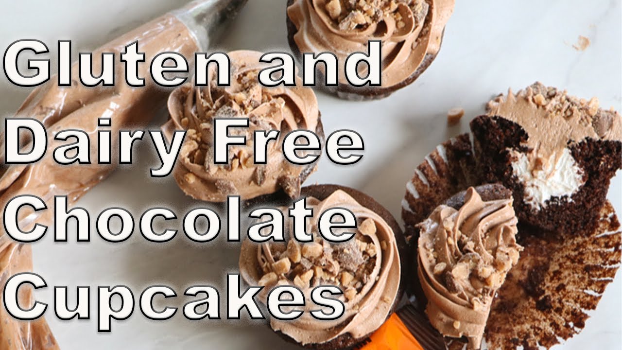 The Best Gluten Free Chocolate Cupcakes Ever! | Gluten and Dairy Free Chocolate Cupcakes