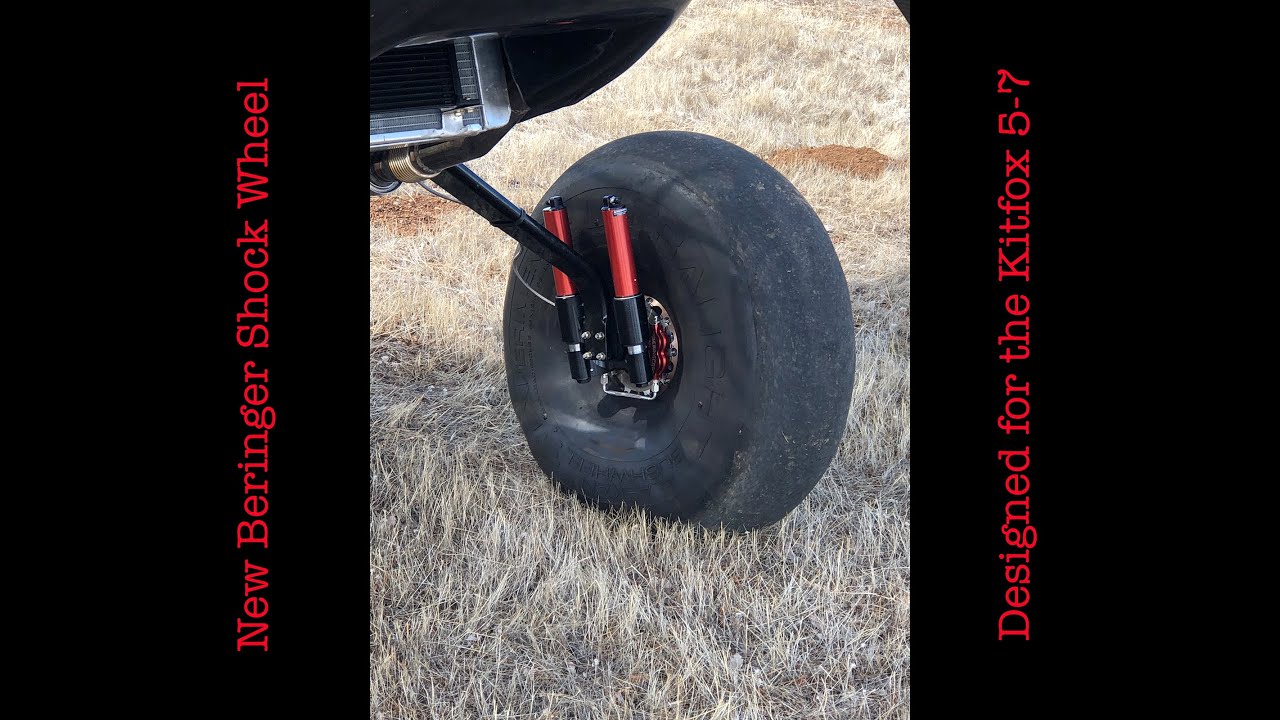 Kitfox 7 Apex Build Episode 67 New Shock Wheel Designed for the Kitfox