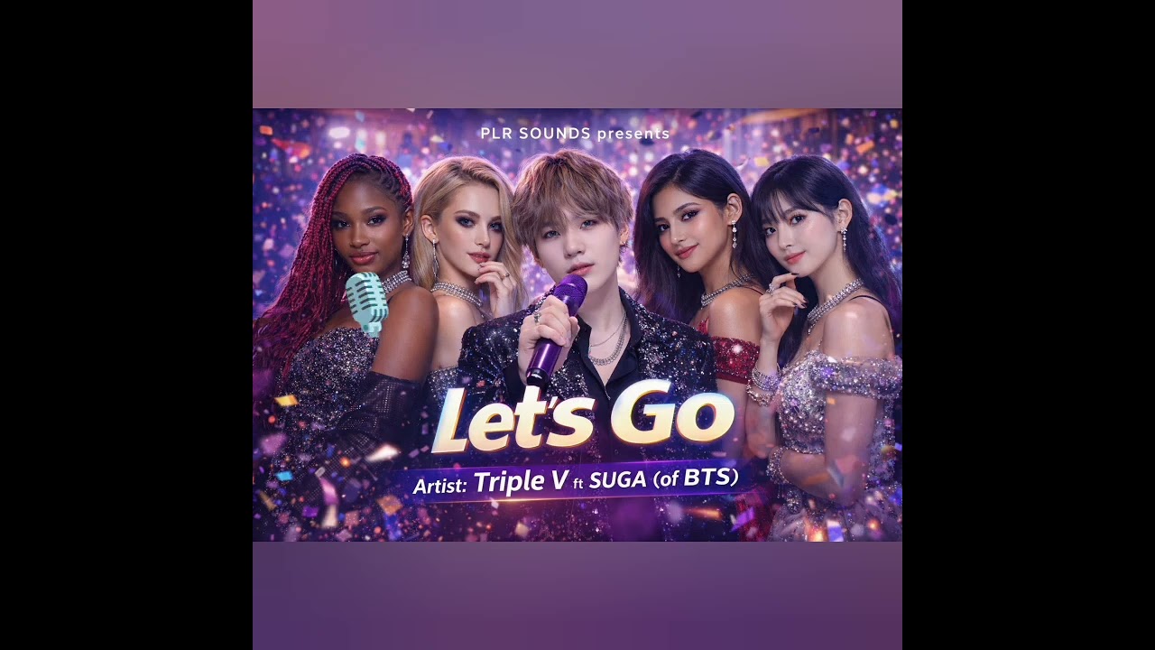 Triple V ft SUGA (of BTS)_Let's Go_&_Hs Lajah_(Skull Girl series episode 3)_music audio.