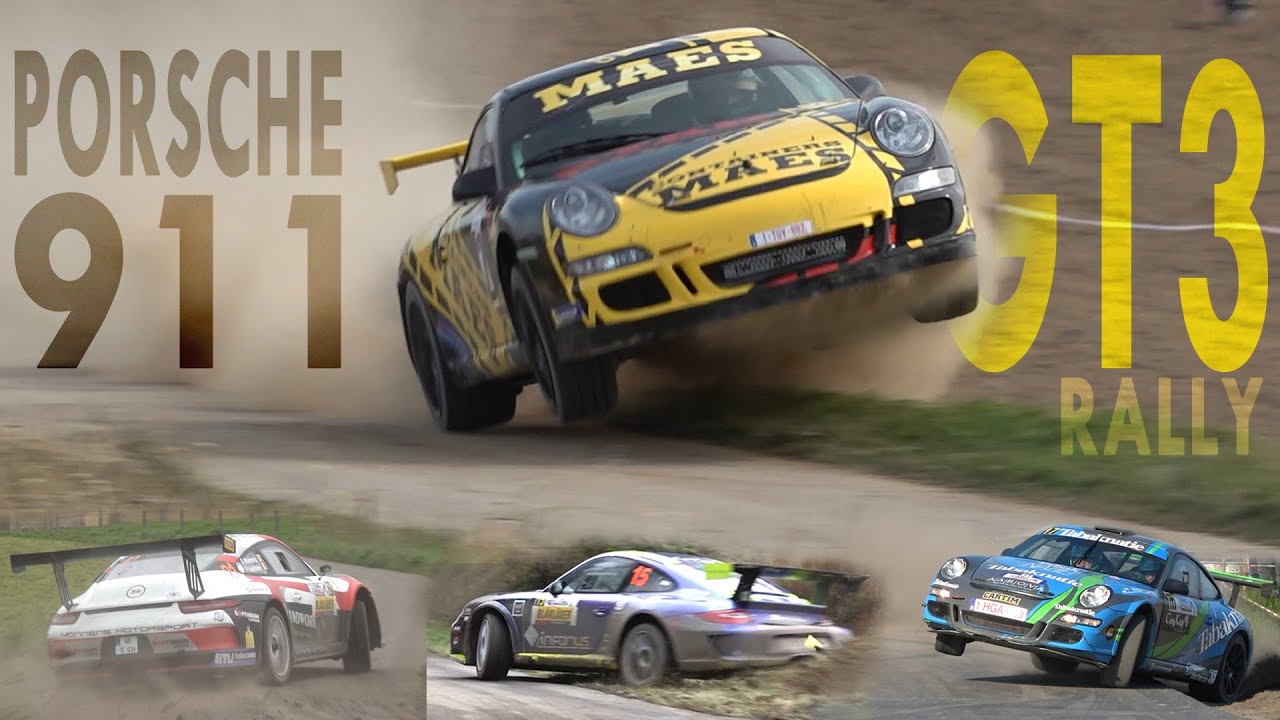 PORSCHE 911 GT3 - BEST OF RALLY  - FLATSIX PARADISE - 10 YEARS OF CRAZY RALLY SOUND